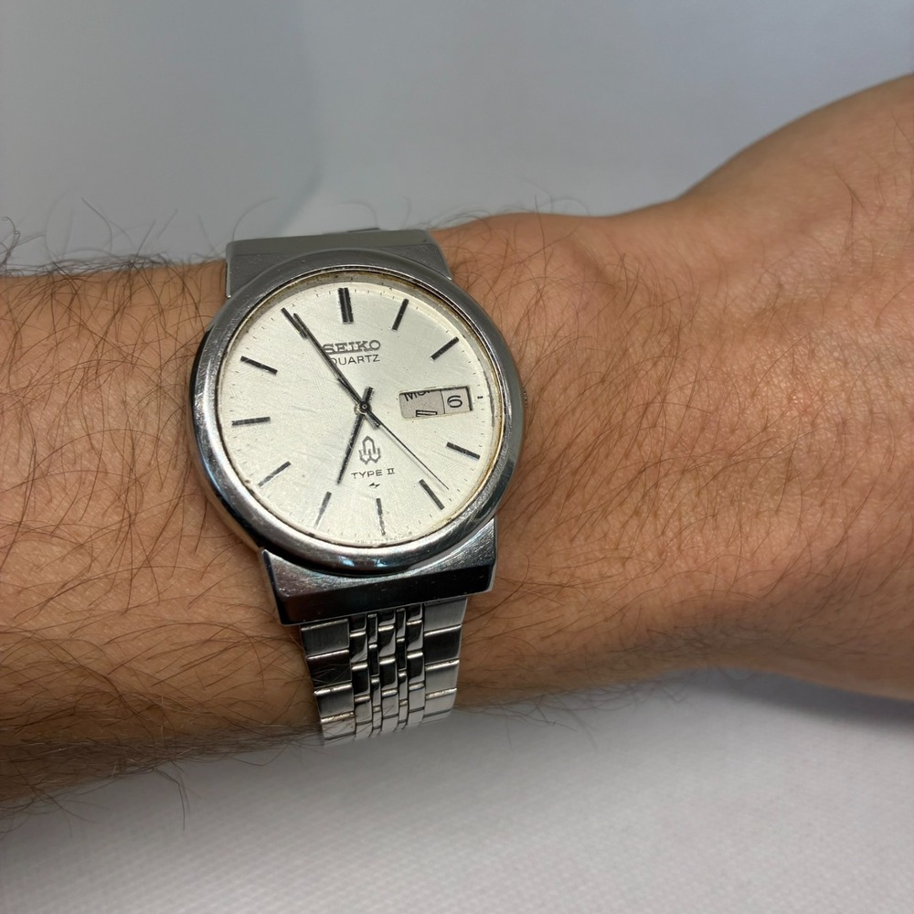 Vintage Seiko Type II 7123-8120 Quartz Men's Watch - READ! - Picture 3 of 12